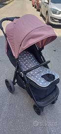 Passeggino Kinderkraft Grande Plus rosa max 22 kg