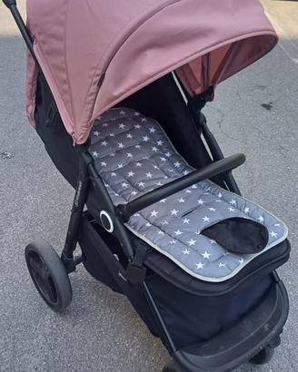 Passeggino Kinderkraft Grande Plus rosa max 22 kg