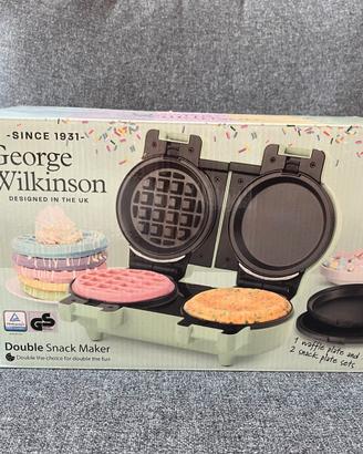 Macchina Waffle e Pancake Doppia George Wilkinson