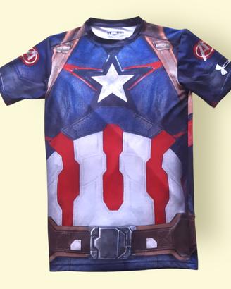 Maglia Capitan America Under Armour, Taglia M