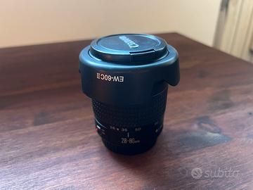 Canon 28-80mm EF + Parasole
