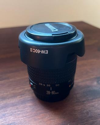 Canon 28-80mm EF + Parasole