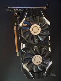 Scheda video msi nvidia geforce 1050 2gt