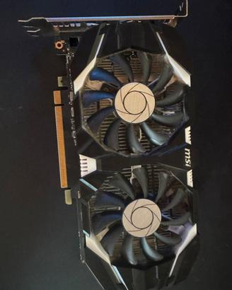 Scheda video msi nvidia geforce 1050 2gt