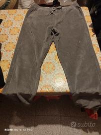 pantalone uomo in tessuto 