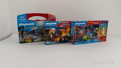 Lotto Playmobil Vigili del Fuoco