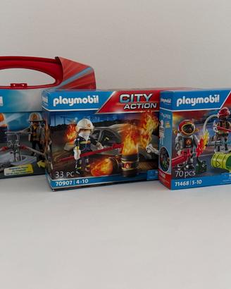 Lotto Playmobil Vigili del Fuoco