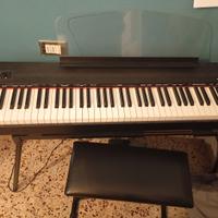 tastiera elettronica con tasti pesati orla