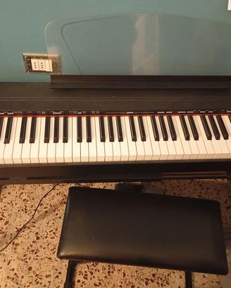 tastiera elettronica con tasti pesati orla