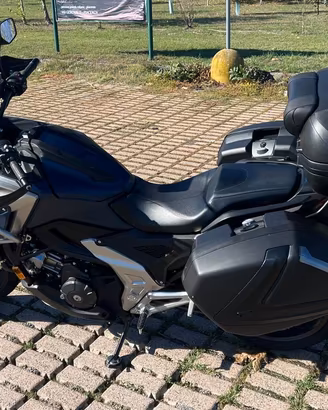 Honda NC 750 x DTC pronta per viaggiare