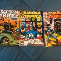 Lotto fumetti anni 90' Marvel Capitan America 