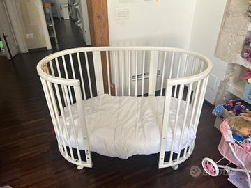 Letto Stokke Sleepi bianchi V3