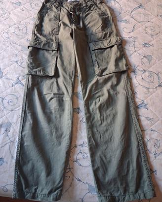 Pantaloni ragazzina modello cargo