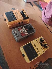 Pedali Boss Ds2 , Od3 e Muff Electro Harmonix Nano
