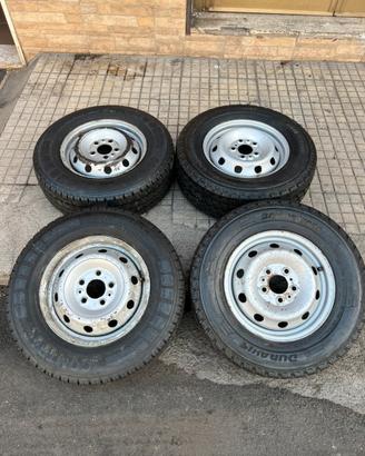 Cerchi + gomme Fiat Ducato