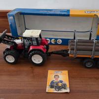 Camion Bruder con rimorchio 