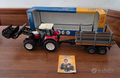 Camion Bruder con rimorchio 