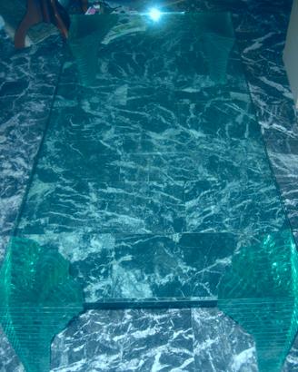 Tavolino Fiam in cristallo