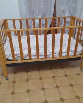 Culla lettino legno