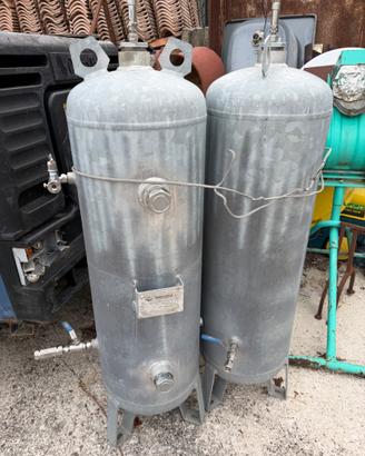 4 serbatoi aria compressa Gianesi Edilio 13 bar