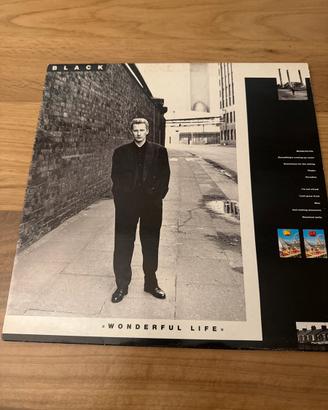 Cd vinile black wonderful life del 1987