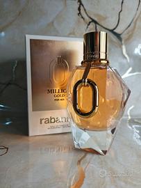 Paco Rabanne Lady Million Gold EDP 90ml - donna