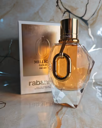 Paco Rabanne Lady Million Gold EDP 90ml - donna