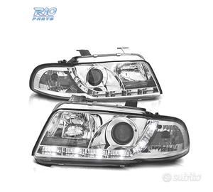FARI PER AUDI A4 B5 94-99 LUCE DIURNA A LED FONDO 