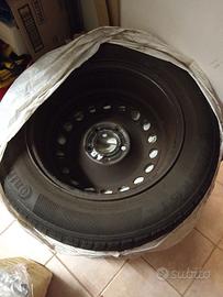 4 Ruote Complete 195/65 R15 Continental + bulloni