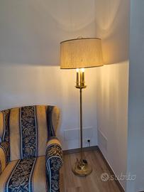 piantana elegante vintage a candela
