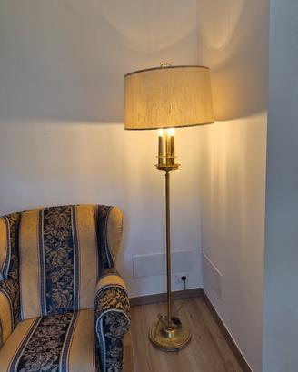 piantana elegante vintage a candela