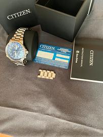 Citizen Promaster Pilot Eco-Drive Acciaio e Blu