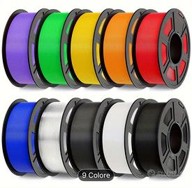 Filamento stampa 3d PLA+ SILK GLITTER PETG ABS ASA