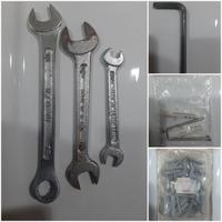 Set chiavi fisse, fisher e chiave esagonale