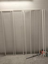 Box doccia 80 x 90 con kit miscelatore AQA