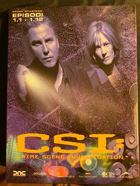Cofanetto dvd prima stagione C.S.I.