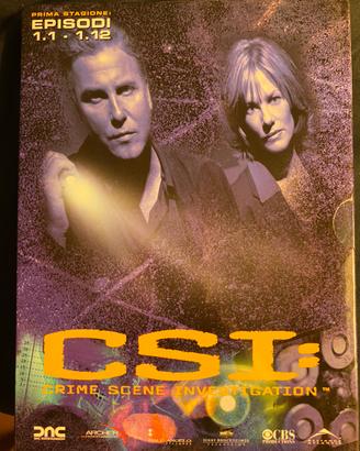 Cofanetto dvd prima stagione C.S.I.