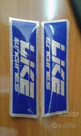 Adesivi motore LKE e cerchi kart 50 e 60