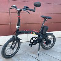 Bicicletta elettrica pieghevole