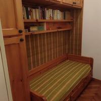 Camera  singola in legno pieno