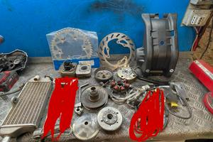 Ricambi vari scooter enduro cross motard