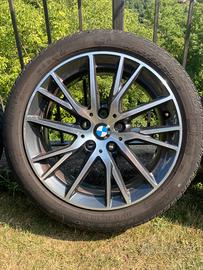 Cerchi in lega BMW 17” x Serie1 con sensori TPMS