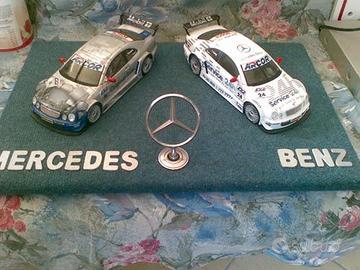Mensola MERCEDES CLK DTM Rally_modellini VINTAGE
