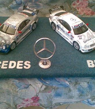 Mensola MERCEDES CLK DTM Rally_modellini VINTAGE