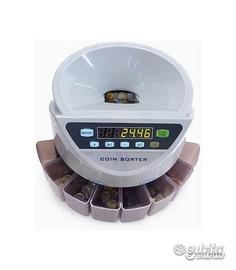 Contamonete conta monete professionale 8 cassetti