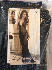 Veste (tg. S) Dreamgirl glitterata con perizoma