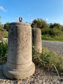 Dissuasori di sosta in cemento