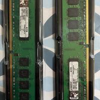Kit Schede Memoria RAM Kingston 2x1 GB DDR2 533Mhz