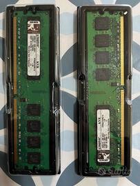 Kit Schede Memoria RAM Kingston 2x1 GB DDR2 533Mhz