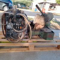 saldatrice a filo e sega a disco